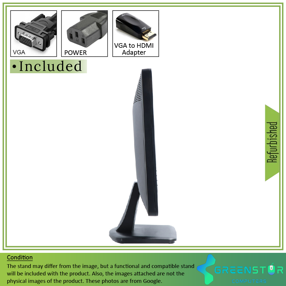  Refurbished(Good) - Dell E-Series E2213 22" Wide 1680x1050 HD LED Backlitght Flat LCD TN Monitor